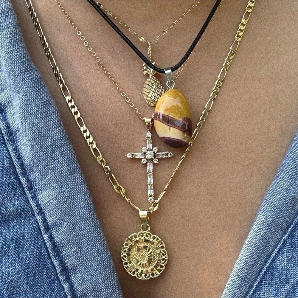 Mookaite Stone Pendant Necklace
